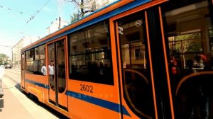 Последний трамвай модели 71-931М «Витязь-Москва 2.0» прибыл в Москву. #трамвай #московскийтранспорт
