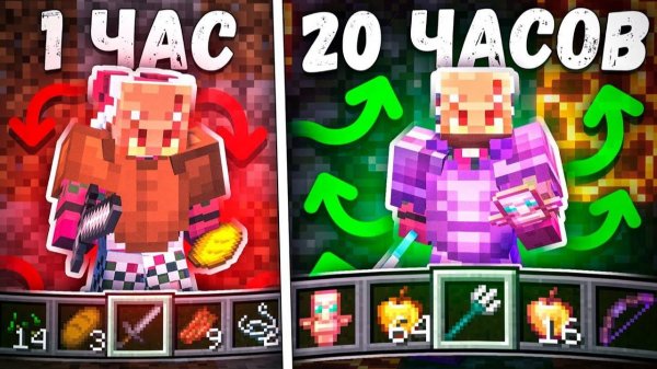 КАК я СТАЛ ТОП игроком ЗА 20 ЧАСОВ На Анархии - Майнкрафт LightNex