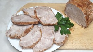 Сочная буженина из свинины вареная в кастрюле со специями, очень вкусный рецепт