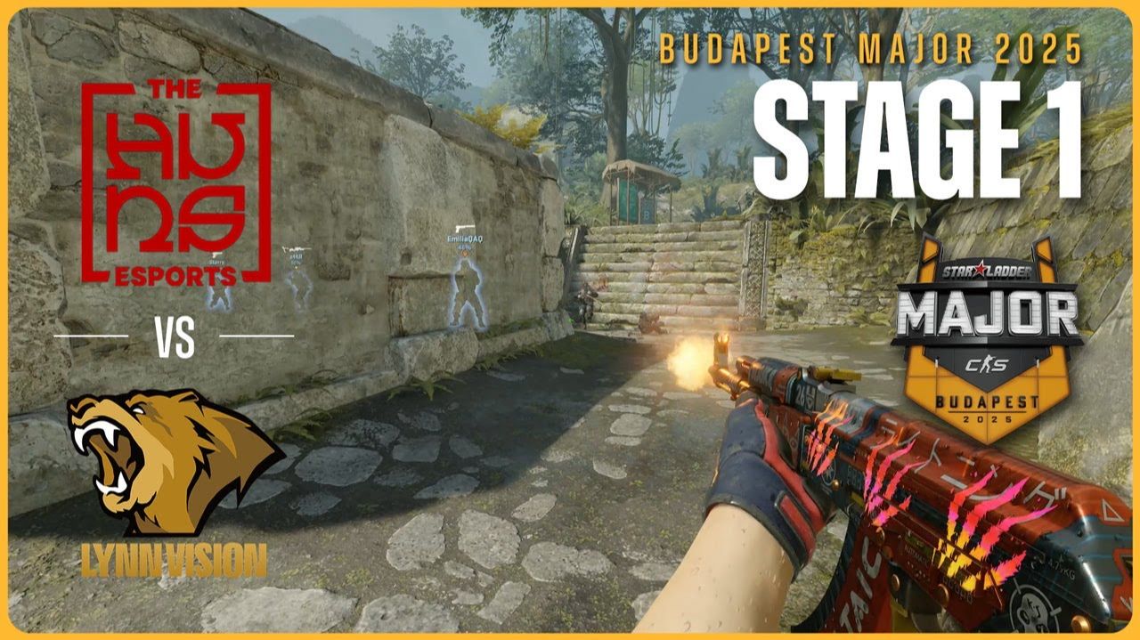 25.11.25 | ХАЙЛАЙТЫ | The Huns - Lynn Vision | Групповой этап 1 | StarLadder Major 2025