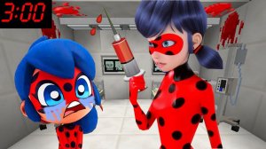 ЧТО СЛУЧИЛОСЬ С ДОЧКОЙ ЛЕДИ БАГ В 3 ЧАСА НОЧИ В МАЙНКРАФТ   ЛЕДИ БАГ И СУПЕР КОТ МУЛЬТИК НОВАЯ СЕРИЯ