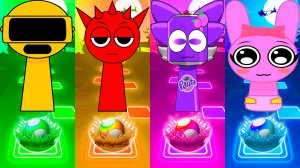 Coffin Dance Спрунки 140 уровень - Мультики про Спрунке | МУЛЬТФИЛЬМЫ SPRUNKI в Tiles Hop