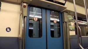 #Мінскі Транспорт 1 серия. Метропоезд Stadler M110/M111 из Минского метро.