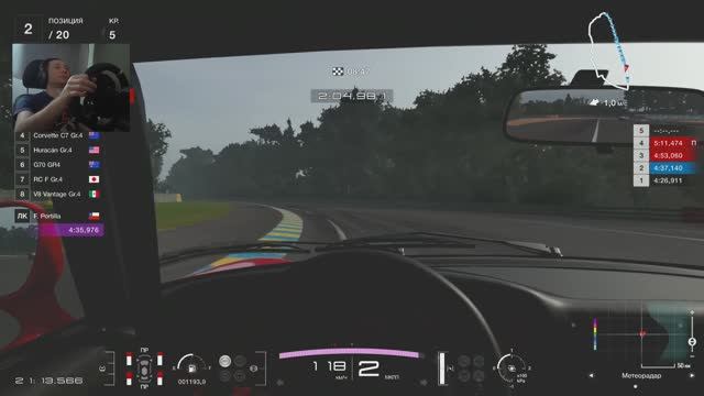 PS4 PRO - Moza R5 - Gran Turismo 7 - Автомания 4 - карьера 052 - brook Raslution 2 смотреть онлайн