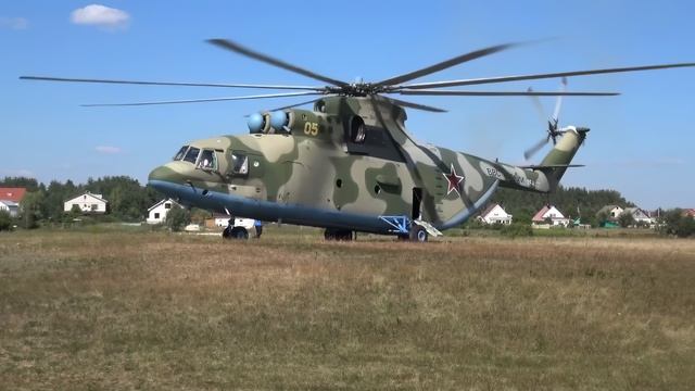 Тяжёлый транспортный вертолёт Ми-26 (качество 4К) смотреть онлайн