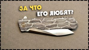 Почему ЭТО САМЫЙ ПОПУЛЯРНЫЙ Складной Нож Petrified Fish? / Forward PF818