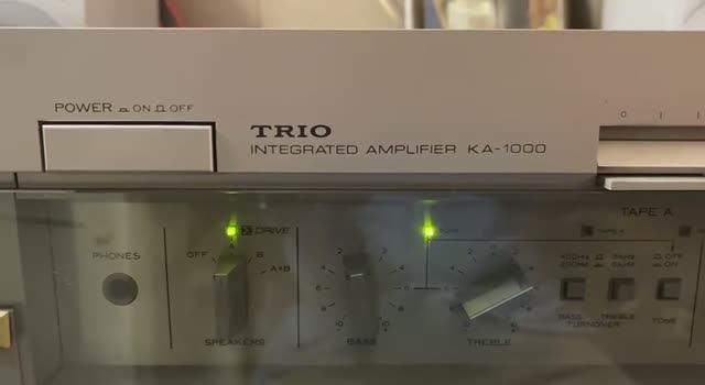 Trio KA-1000, Усилитель. 1980 г.в. Ремонт.