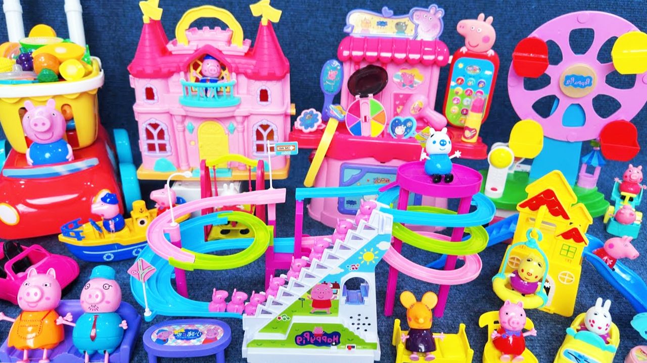 Мультики для детей. Домик и супер трэк Свинки Пеппы. Смотреть онлайн мультики для малышей. смотреть онлайн