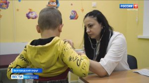 Врач-педиатр Майской амбулатории получила доплату за ранний выход из декрета