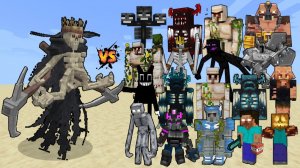 СМЕРТЬ ПРОТИВ БОССОВ МАЙНКРАФТ