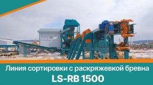 Линия сортировки с раскряжевкой бревна LSR 1250