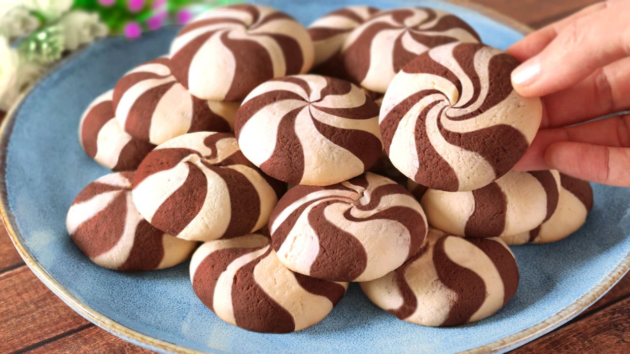 Песочное печенье с какао, тающее во рту! Самый простой и вкусный рецепт! смотреть онлайн