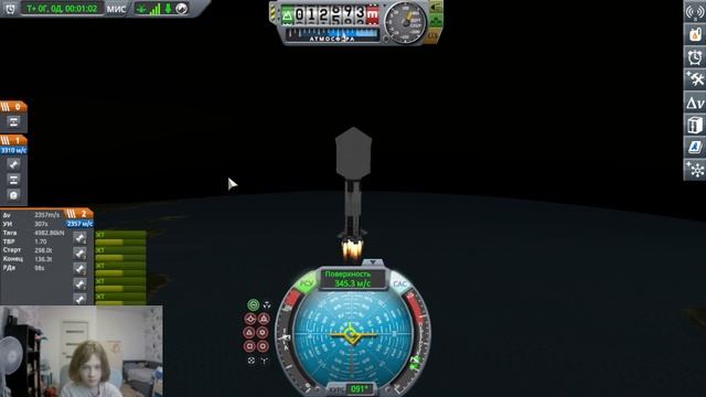крайне неудачное видео где я пытаюсь поймать астероид KSP#13