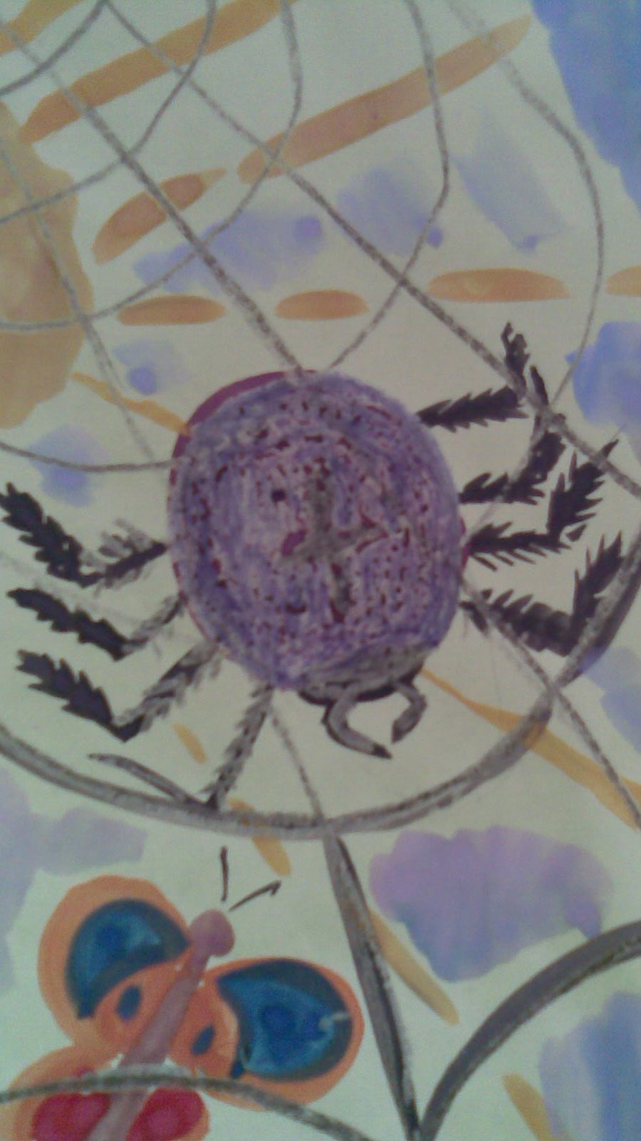 Паук и бабочка смотреть онлайн