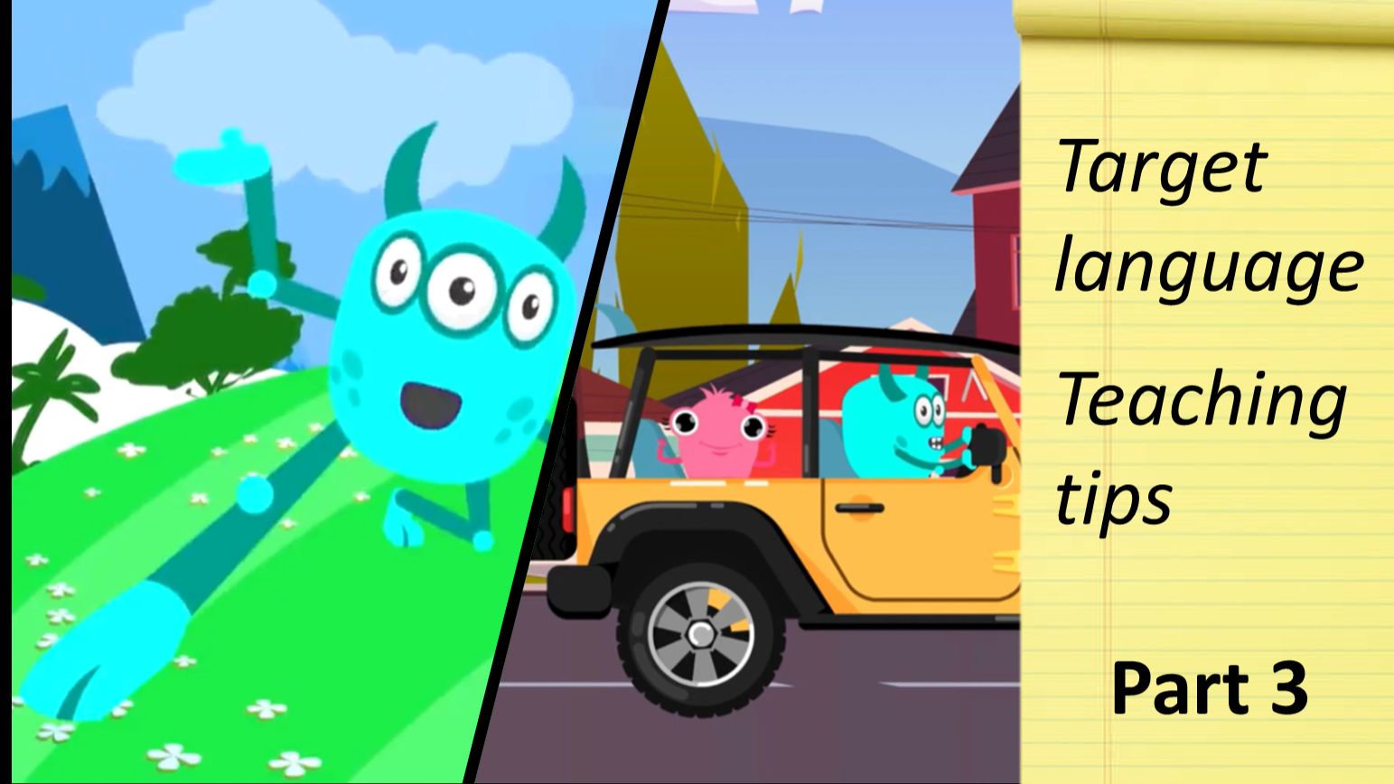 Hello AND Goodbye songs in one file (Part 3: Fun Kids English) || Teaching tips смотреть онлайн