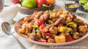 Оджахури - мягкая свинина с картошкой для теплого домашнего ужина по-грузински