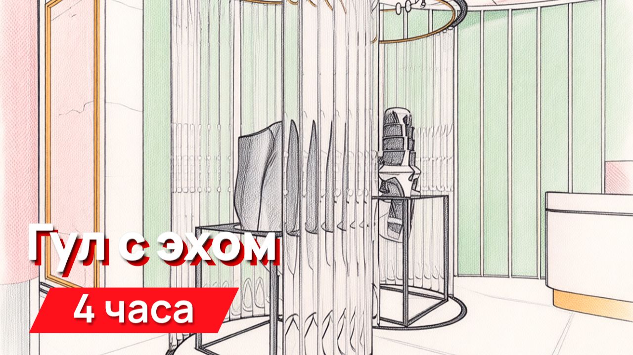 Звуки для соседей - высокочастотный гул с эхом смотреть онлайн