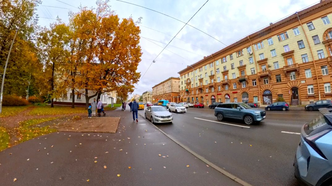 От Удельной до Озерков на самокате смотреть онлайн
