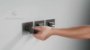 Душевая система скрытого монтажа Grocenberg GB5080 с Картриджем Kerox (Венгрия)