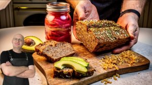 Луковый хлеб без муки из чечевицы / Снизит сахар, воспаление и поможет похудеть