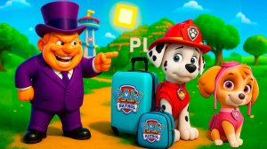 МЭР ХАМДИНГЕР ВЫГНАЛ ИЗ ДОМА СКАЙ И МАРШАЛ ЩЕНЯЧИЙ ПАТРУЛЬ в МАЙНКРАФТ PAW PATROL МУЛЬТИК