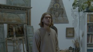 В мастерской художника Максима Дёмина