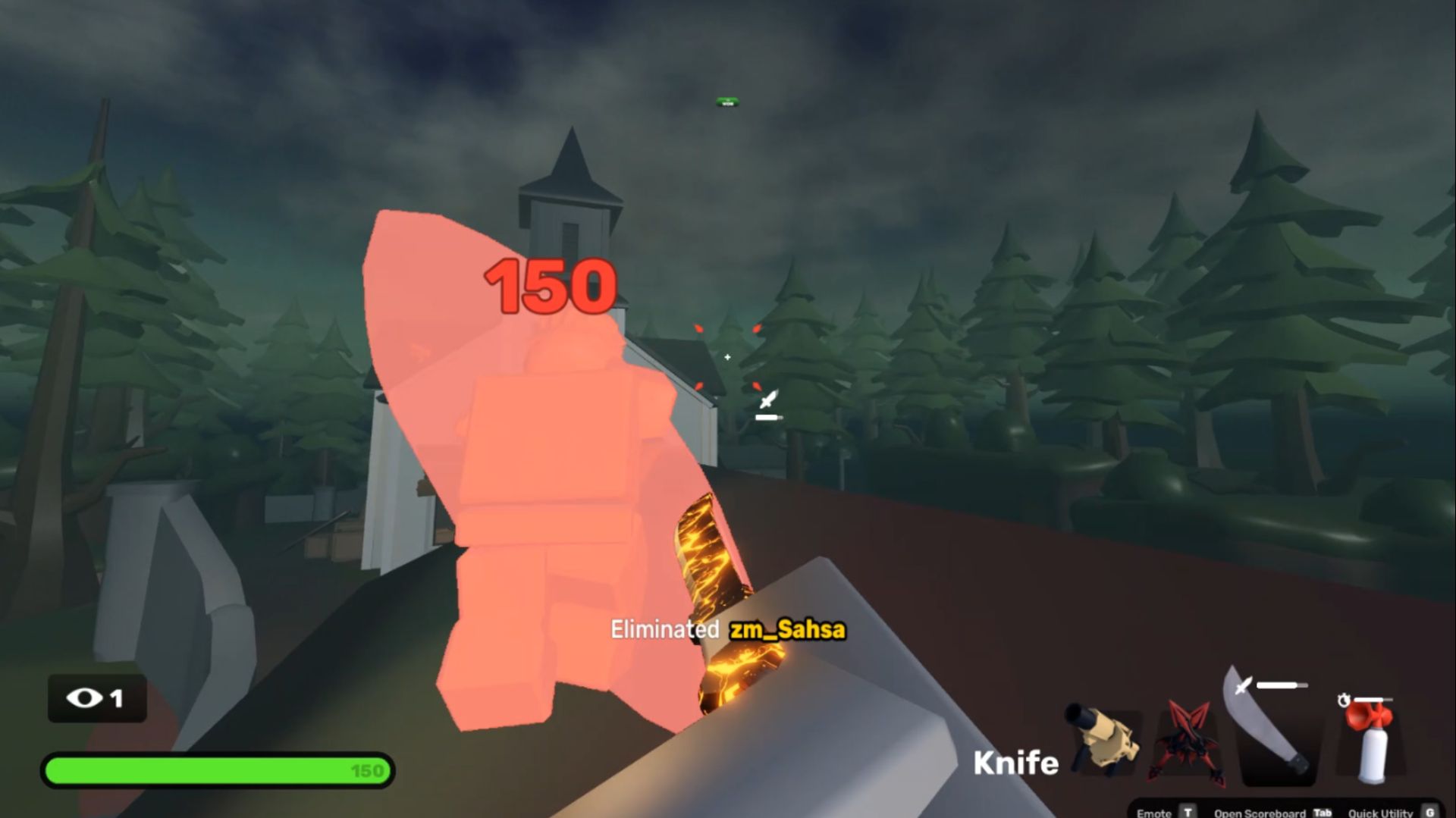 Rivals Crazy Knife 2 V 1