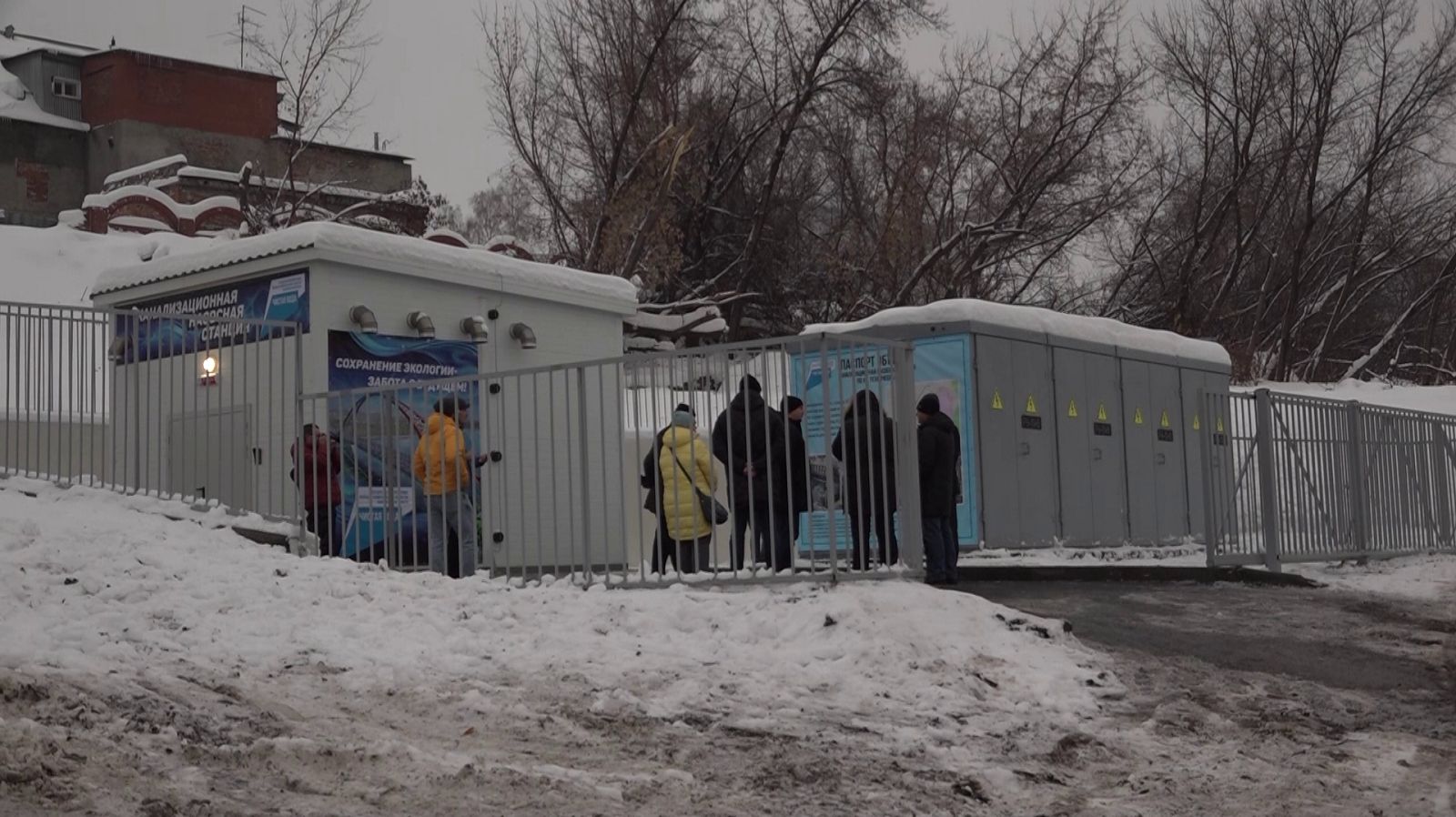 Новая канализационная насосная станция введена в эксплуатацию в Новосибирске смотреть онлайн