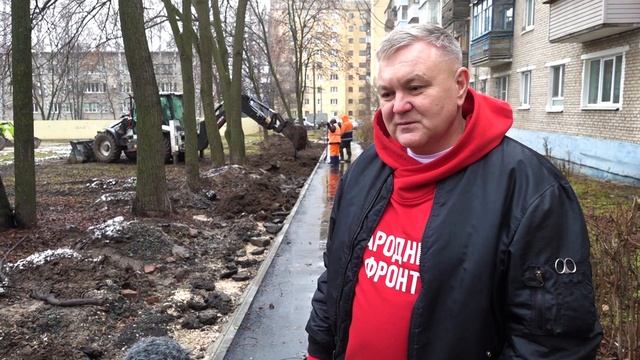 "Жизнь столицы". Ремонт тротуаров проспект Мира. смотреть онлайн