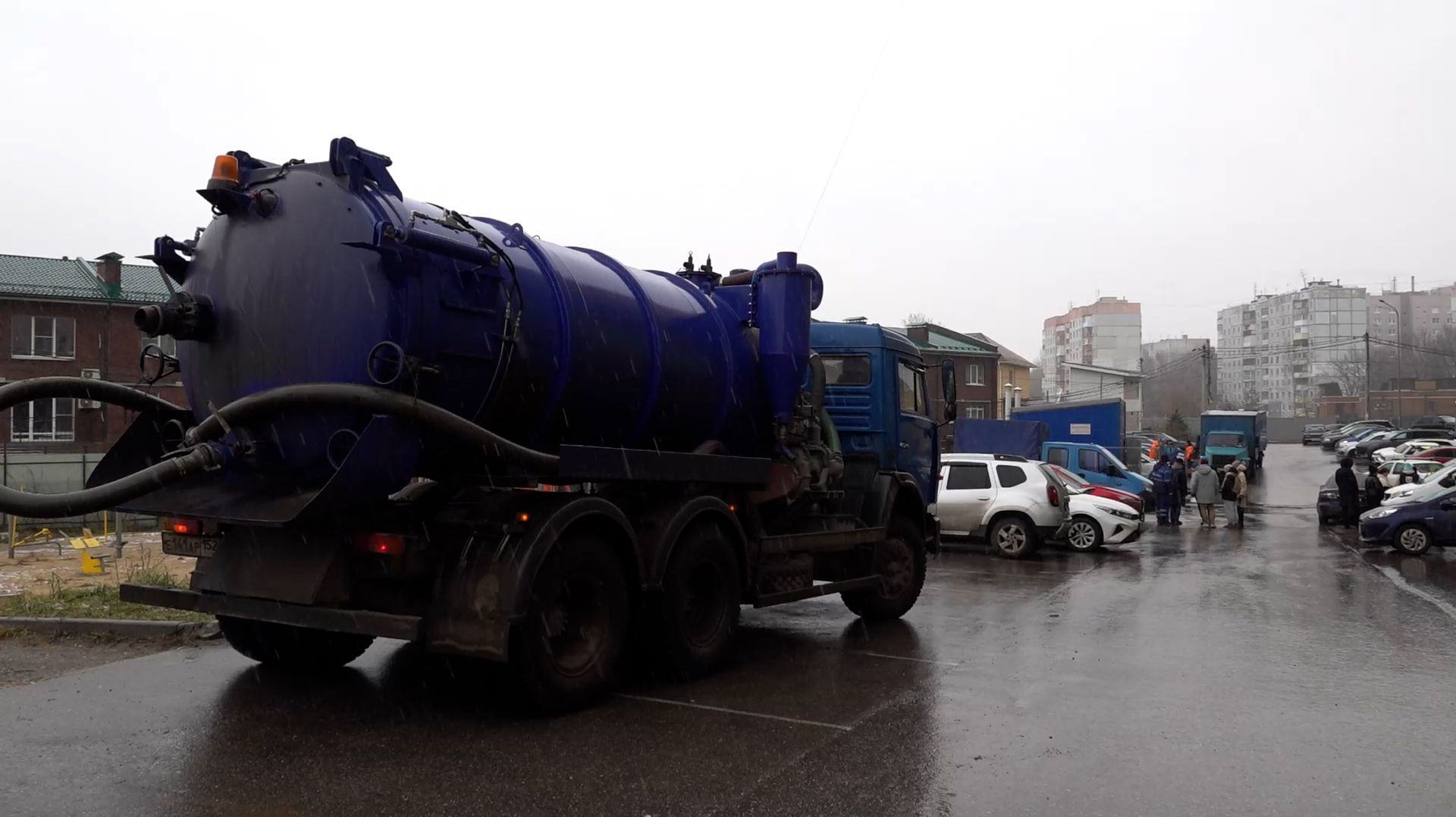 Очистка КНС Красная поляна в Нижнем Новгороде смотреть онлайн