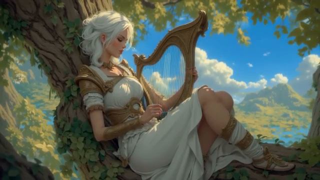 Z-.Ethereal Medieval Fantasy Harp Music Enchanted Forest Lore Relaxation.10 смотреть онлайн