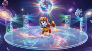 Щенячий патруль, Скай, Маршал, Эверест, Гончик, Крепыш и Зума  Танцуют в космосе, Ролик для детей