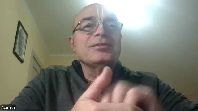 Настройка на джапу Е.М. Адираса прабху 27.11.2025 смотреть онлайн