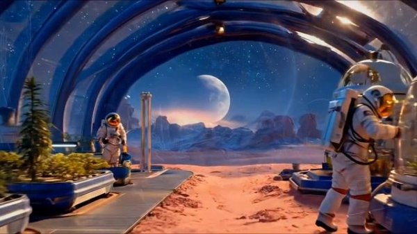 HUMANITY’S NEXT ERA - breathtaking sci-fi worlds, space colonies & the future beyond Earth