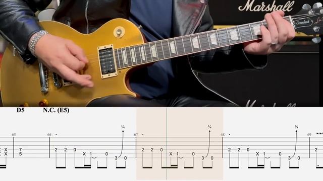 Guns N' Roses - Welcome to the Jungle Cover (Табулатура) Guitar Tutorial TABS смотреть онлайн