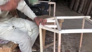 Изготовление клетки для птиц. Пакистан.