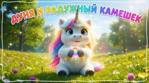 Дуня и радужный камешек | Мультик про единорожку