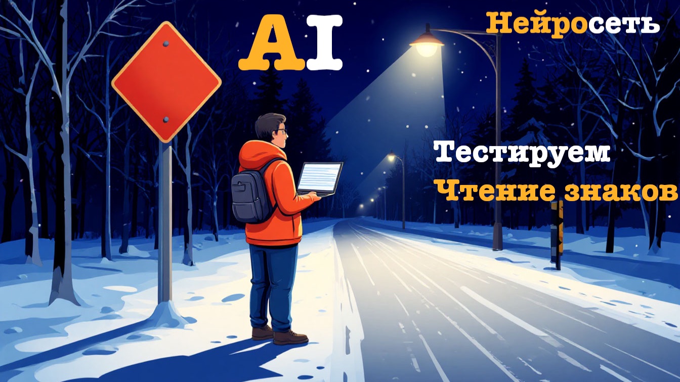 Тестируем AI-модели на реальном примере. Чтение дорожных знаков #1 смотреть онлайн