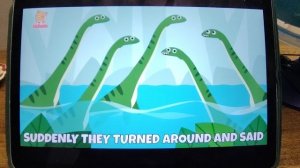 Buddy and numbers: dinosaurs say cheese