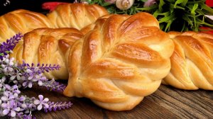 Суперпышные булочки «Листочки» — рецепт, который делает тесто невероятно мягким и воздушным