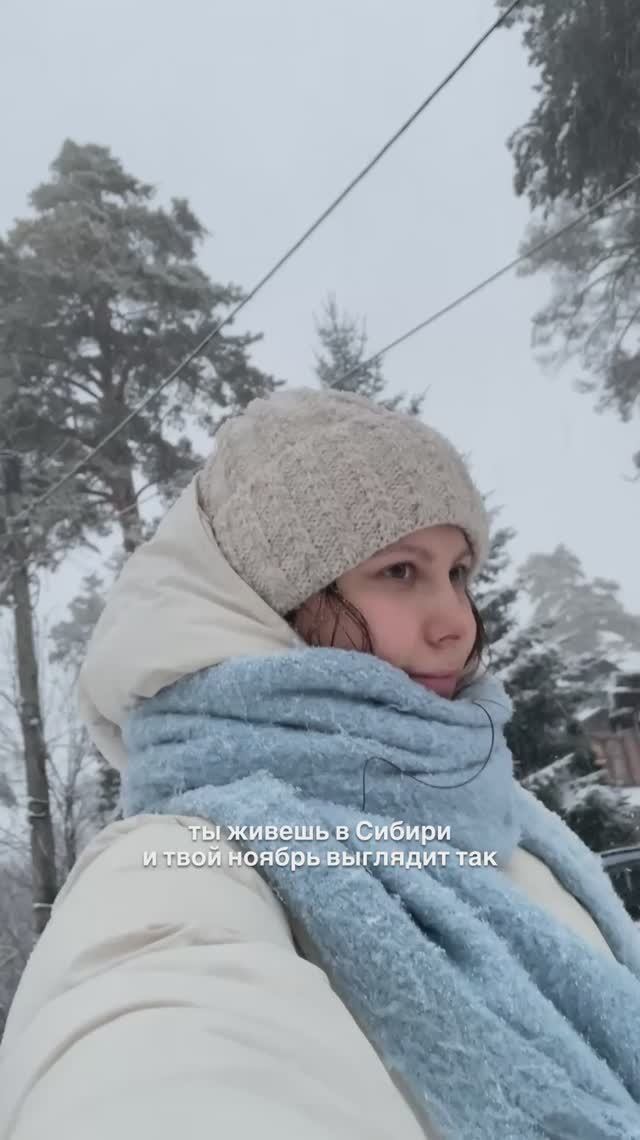 Ноябрь в Сибири ❄️ смотреть онлайн