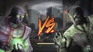Mortal Kombat 9 - Ермак vs Рептилия. Фаталити