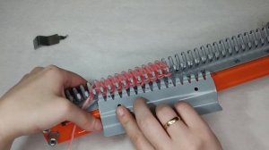 12 УЗОР АНГЛИЙСКАЯ РЕЗИНКА || патентная || ОБЪЕМНАЯ РЕЗИНКА ||вязальная машинка Ивушка || LOOM KNIT