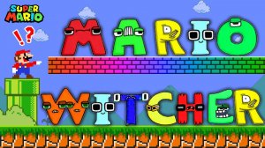 🅰️Марио играет с буквами из Алфавита!