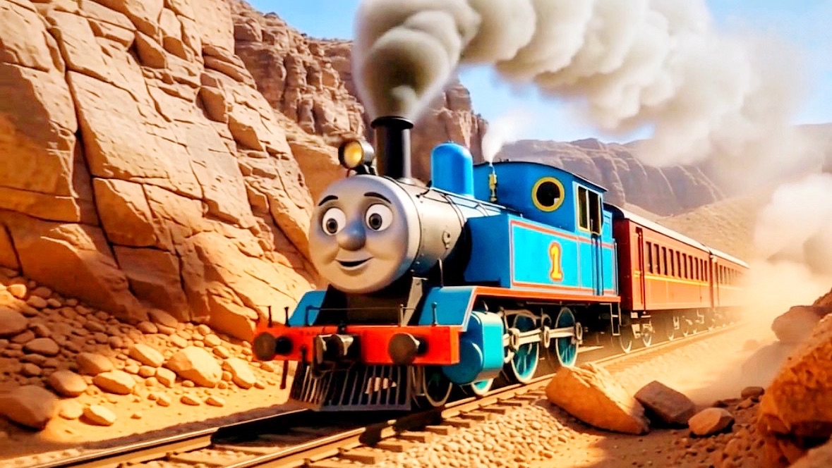 Паровозик Томас в пустыне. смотреть онлайн
