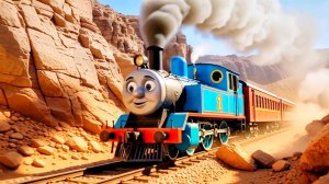 Паровозик Томас в пустыне.