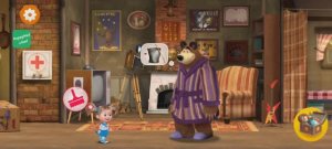 Маша и Медведь Мультфильм Игра Мои друзья