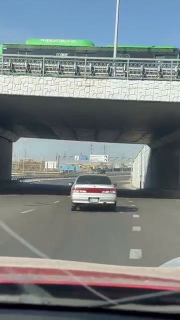 Алматы Дороги нашего города Новая развязка на Саина - Монке би kazakhstan roads смотреть онлайн