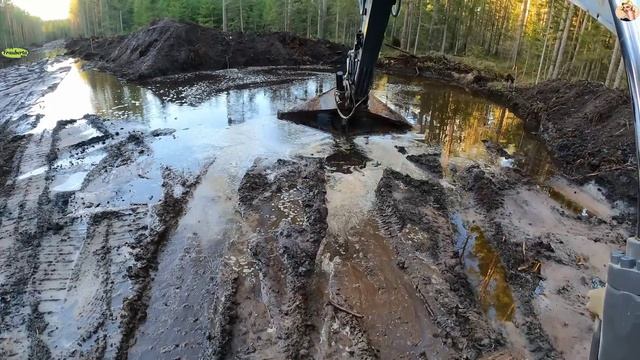 Строительство. дренажные работы, дорога, продолжение смотреть онлайн