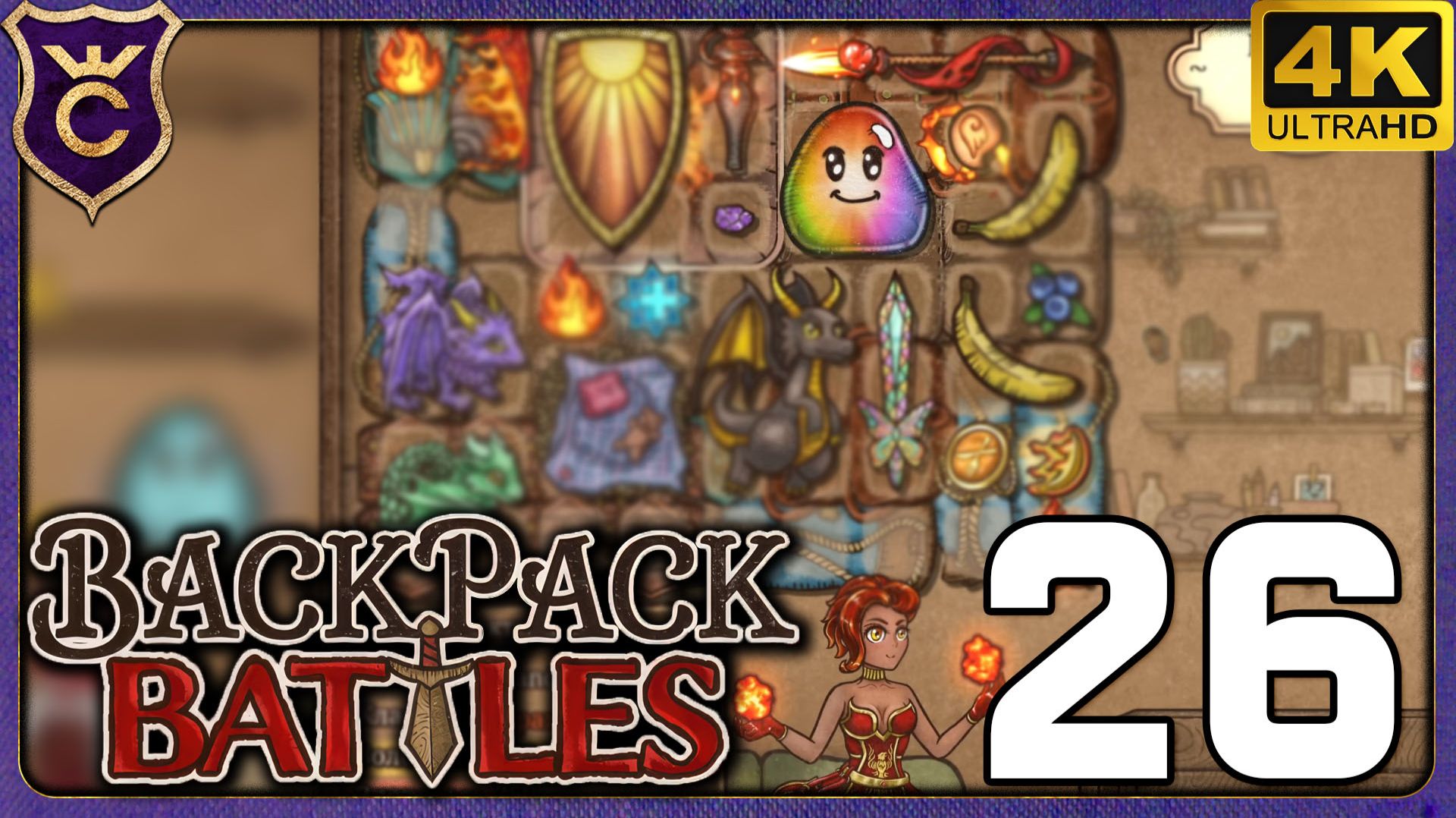 РАДУЖНЫЙ СЛАЙМЕР ПИРОМАНТА! 26 Backpack Battles смотреть онлайн